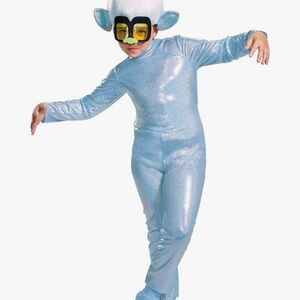 Shiny Blue Kids Costume